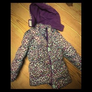 Girls winter coat - size 7/8 - like new